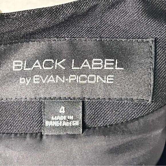 EVAN-PICONE perfect little black dress 🖤 BLACK LABEL 🖤 size 4 - Picture 6 of 7